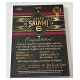 6-Relic /20: Harmon Killebrew, Reggie Jackson, David Ortiz, Willie Stargell, Eric Davis, Gary Gaetti 2022 Leaf Grand Salami #GS-04 Baseball Card