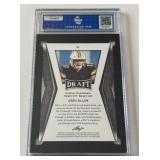 Josh Allen RC Graded 8.5 NM-MT+ 2018 Leaf Draft #31 Rookie Football Card