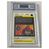 Naz Reid Graded 10 Gem mint 2020-21 Flux Prizm Silver Pulsar Minnesota Timberwolves Basketball Card