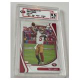 Trey Lance RC Graded 9.5 NM-MT+ 2021 Absolute #103 Rookie Football Card