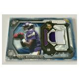 Teddy Bridgewater /75 Relic 2014 Topps Strata RC #SR-TB Minnesota Vikings Rookie Football Card Numbered 02/75
