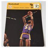 Kareem Abdul-Jabbar 1977 Sportscaster Vintage Basketball Card
