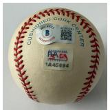 Reggie Jackson Signed Baseball With Beckett and PSA COA Inscribed "573 HRs" Rawlings OALB Budig Ball