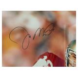 Joe Montana Signed and Framed Photo with Steiner COA 22x26"