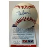 Stan Musial Auto Ball PSA COA Rawlings ONLB White Baseball