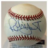 Robin Yount Auto Ball PSA COA Rawlings OALB Budig Baseball