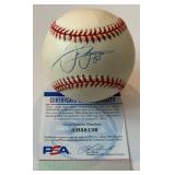 Frank Thomas Auto Ball PSA COA Rawlings OALB Budig Baseball