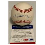 Ivan Rodriguez Auto Ball PSA COA Rawlings OALB Budig Baseball