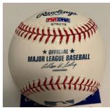 Phil Niekro Auto Ball PSA COA Rawlinfs OMLB Selig Baseball