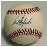 Carlos Delgado Auto Ball Rawlings OMLB Selig Baseball