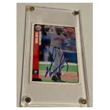 David Ortiz On-Card Auto 2001 Victory #216 Minnesota Twins Baseball