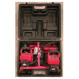 LL-FR - Commercial Electric PC500 Portable Twin-Head Quartz Halogen Work Light with Case