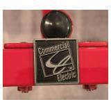 LL-FR - Commercial Electric PC500 Portable Twin-Head Quartz Halogen Work Light with Case