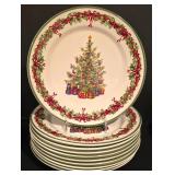 LL-TR - Christopher Radko Traditions Holiday Celebrations 40-Piece Dinnerware Set