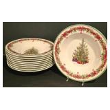 LL-TR - Christopher Radko Traditions Holiday Celebrations 40-Piece Dinnerware Set