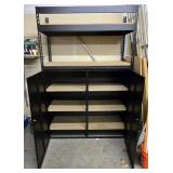 G - Locking Tool Cabinet with Keys, Upper Shelving, and 5 Extra 24x48 Inch Plywood Sheets