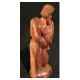 LL-CL - Hand-Carved Olive Wood Nativity Set with Disassemblable Stable and Figures