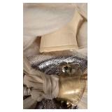 LL-CL - 12" Santa Fairy Doll with Silver Outfit and Jingle Bell, Holiday Decor