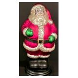 LL-CL - Dept 56 16.5-Inch Santa Claus Figure with Gift Basket
