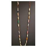 LL-CL - Christopher Radko 6-Foot Glass Train Ornament Garland Made in Czechoslovakia