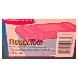 LL-CL - Set of 2 Rubbermaid RoughTote 27 Gallon Storage Containers