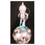 LL-CL - Christopher Radko Astronaut on Moon Christmas Ornament