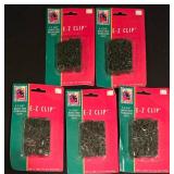 LL-CL - Holiday Tree Decorating Accessories Lot with Clips, Hooks, Beaded Garland, 26in Fabric Tree Collar, and Car Top Carriers