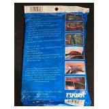 LL-CL - Holiday Tree Decorating Accessories Lot with Clips, Hooks, Beaded Garland, 26in Fabric Tree Collar, and Car Top Carriers