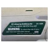 G - Black & Decker and Masterforce Power Drills with Mixed Drill Bit Sets and Charger