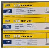 G - Set of 3 Smart Electrician 46 in. LED Shop Lights 5500 Lumens