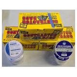 G - Lot of 3 Iron Hold Contractor Bags (42 Gal, 20ct Each) and 6 Rolls Aluminum Foil/HVAC Tape