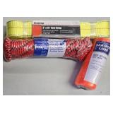 G - Large Collection of Bungee Cords, Cargo Straps, Tow Strap, Rope and Tie-Downs