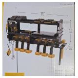 G - PermaSteel Heavy Duty Hanging Power Tool Organizer with USB Ports