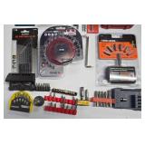 G - Collection of Screwdriver Sets, Drill Bits, and Driver Bit Assortments