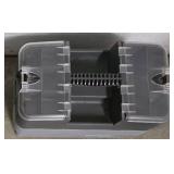 G - Set of 2 Craftsman Plastic Toolboxes with Trays
