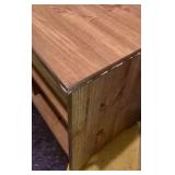 G - Mudroom Bench with 8 Compartments and 4 Fabric Bins