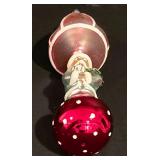 LL-CL - Christopher Radko All Weather Santa Glass Ornament