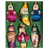 LL-TR - Set of 6 Ewa Calik Bankibajki Fairy Tale Glass Ornaments with Box