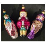 LL-TR - Set of 6 Ewa Calik Bankibajki Fairy Tale Glass Ornaments with Box