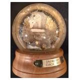 LL-TR - Set of 6 Battery Operated Candles, Terrarium Ornament, and Snowbaby Snow Globe