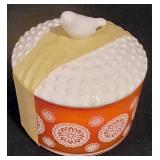 LL-TR - Holiday and Decorative Collectibles Lot: Framed Elephant, Sleigh, Candle, Snowman Ornament, Glass Angel