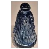 LL-TR - Holiday and Decorative Collectibles Lot: Framed Elephant, Sleigh, Candle, Snowman Ornament, Glass Angel