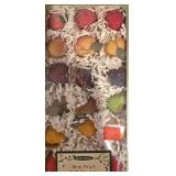 LL-TR - Holiday Ornament and Decor Lot with Starburst Lights and Gift Tie-ons