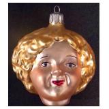 LL-TR - Vintage German Inge Glass Ornament Woman
