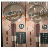 G - Workshop Lot with Metal Tool Organizer, Safety Gear, Tape, Magnifiers, Impact Driver Kits