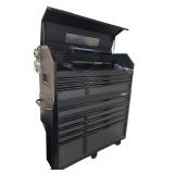 G - WOW! Husky 52-Inch Rolling Tool Chest with Multiple Drawers and Top Compartment