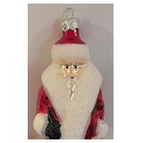 FR - Vintage Christopher Radko Russian Santa Ornament