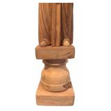 FR - Carved Mango Wood Angel Sculpture