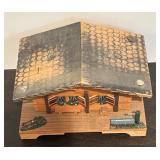 S - Vintage Swiss Chalet Music Box