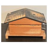 S - Vintage Swiss Chalet Music Box